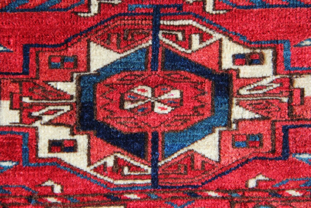 123 x 43cm Mid 19th Century Tekke Torba View VII