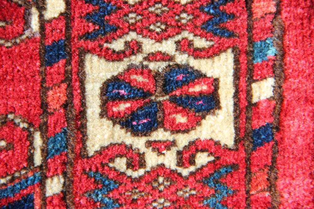123 x 43cm Mid 19th Century Tekke Torba View VIII