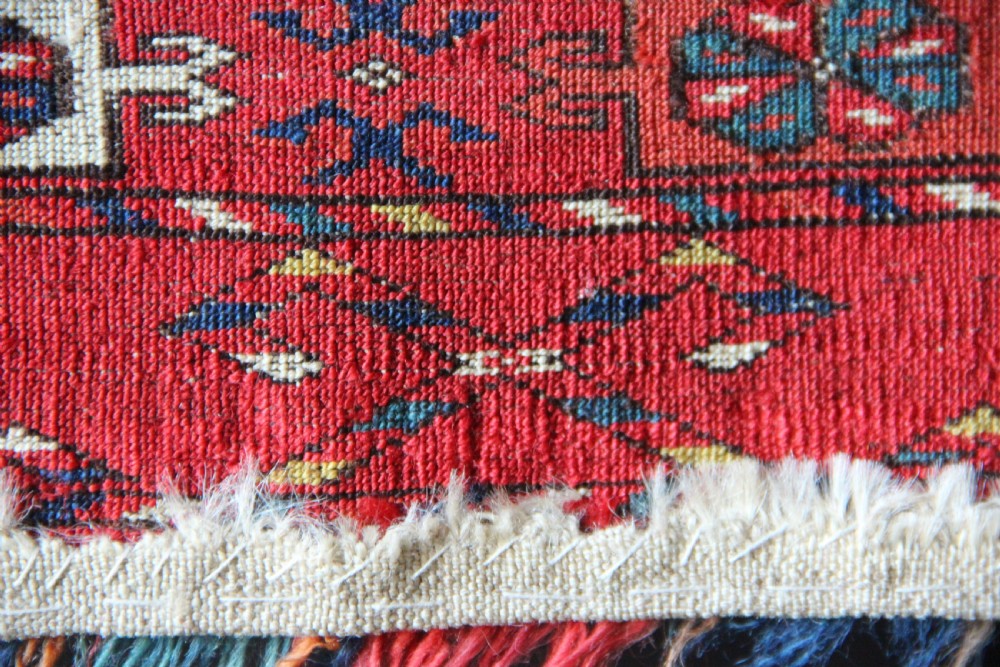 123 x 43cm Mid 19th Century Tekke Torba View XII