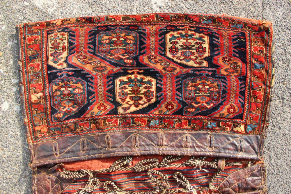 Complete Set of Superb Afshar Saddlebags View III