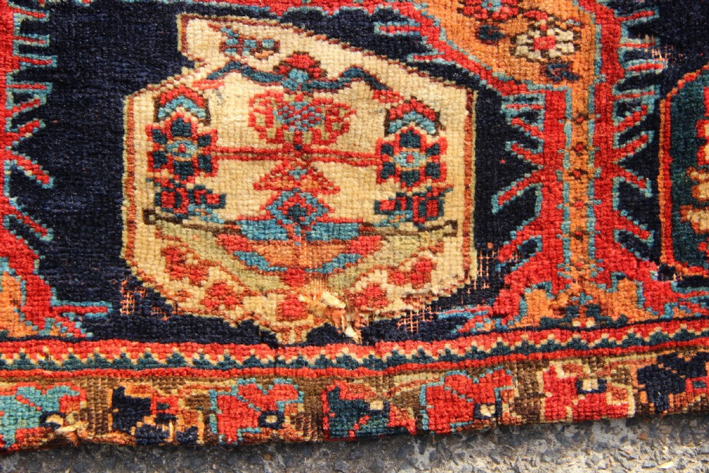 Complete Set of Superb Afshar Saddlebags View IV