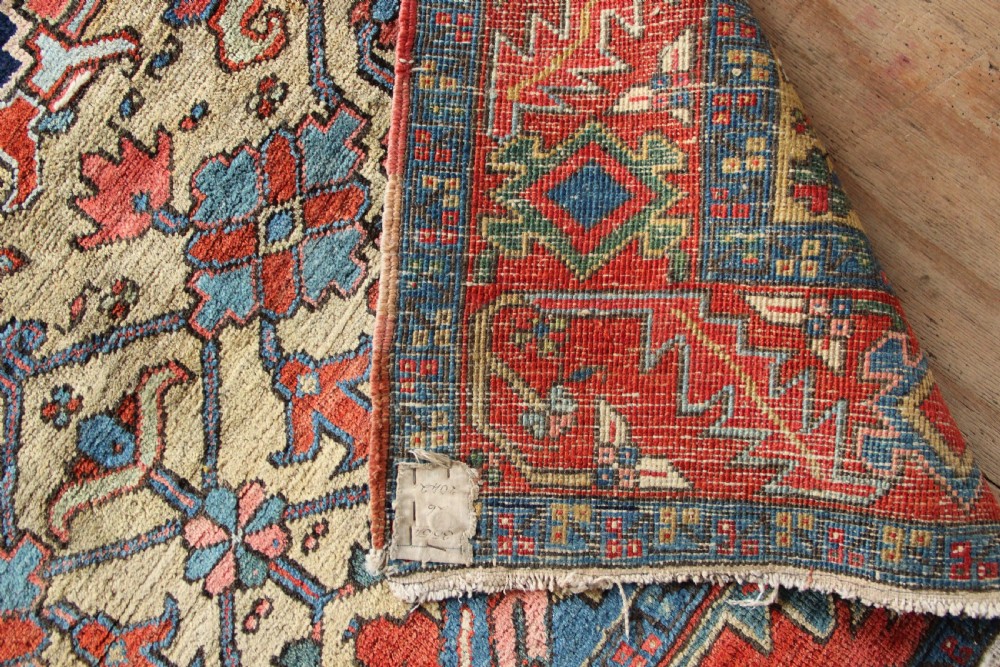 164 x 200cm Small Antique Heriz Carpet View XIV