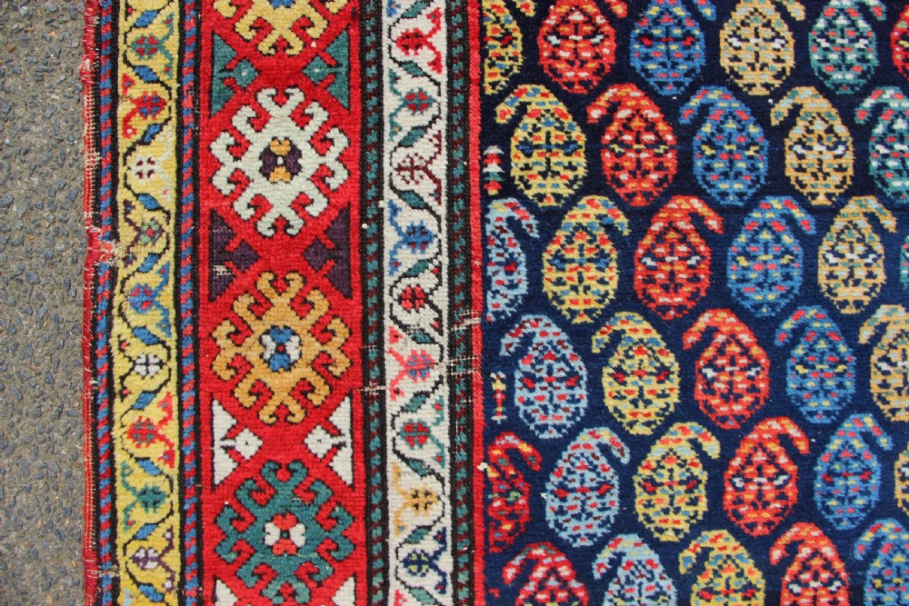 101 x 452cm Antique Genje Caucasian Runner View X