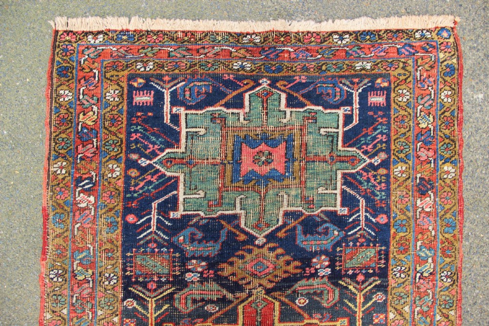 102 x 519cm Antique Serapi Heriz Runner View V