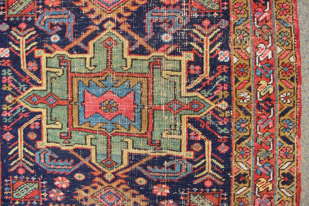 102 x 519cm Antique Serapi Heriz Runner View VIII