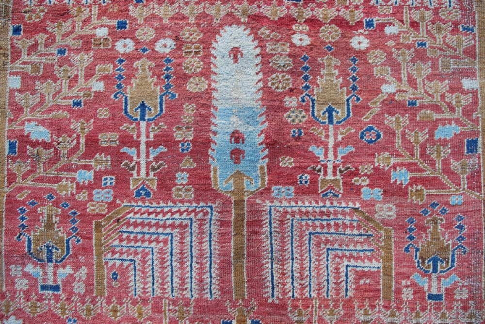 380 x 419cm Magnificent Bakshiash Carpet, Woollen Foundation View VI