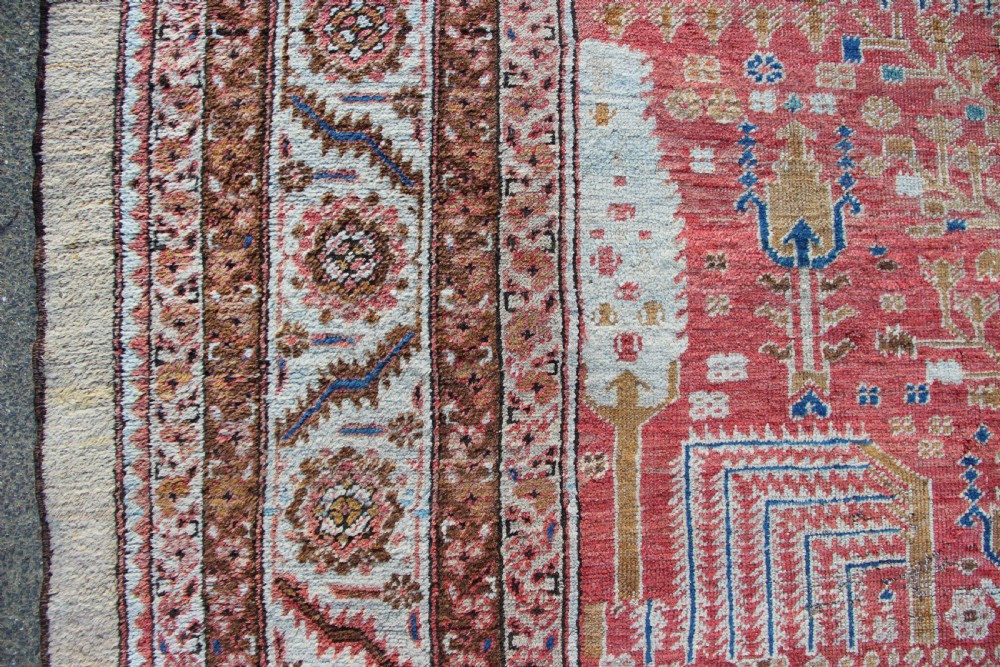 380 x 419cm Magnificent Bakshiash Carpet, Woollen Foundation View VIII