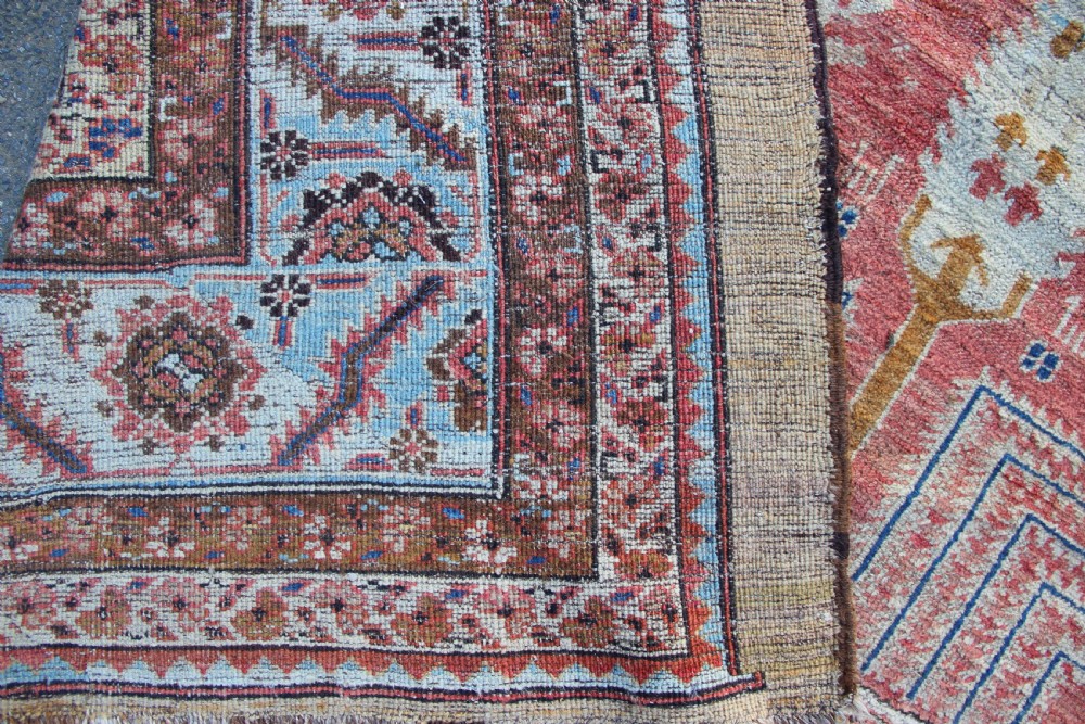 380 x 419cm Magnificent Bakshiash Carpet, Woollen Foundation View XV