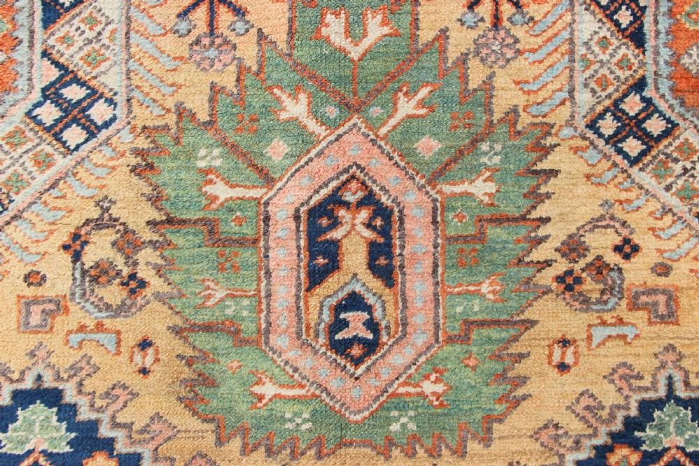165 x 238cm Antique Small Heriz Carpet View V