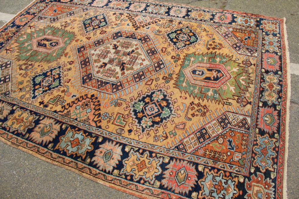 165 x 238cm Antique Small Heriz Carpet View VIII