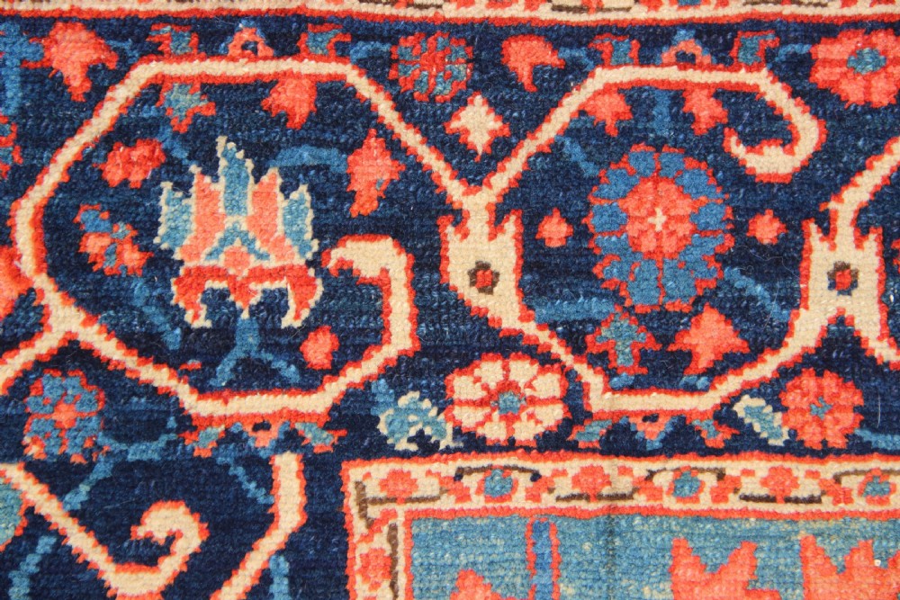 154 x 190cm Small Super Fine Antique Serapi Carpet View VIII