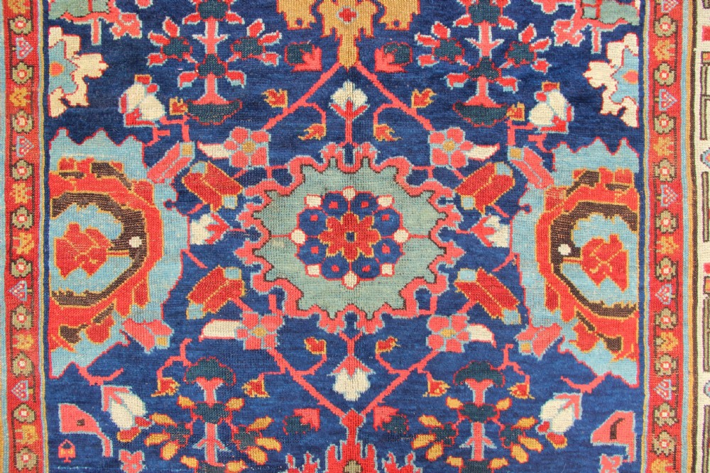 172 x 353cm Early Kurdish Gallery Carpet View III