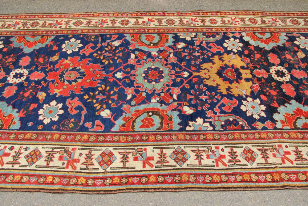 172 x 353cm Early Kurdish Gallery Carpet View VIII