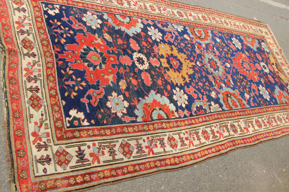 172 x 353cm Early Kurdish Gallery Carpet View X