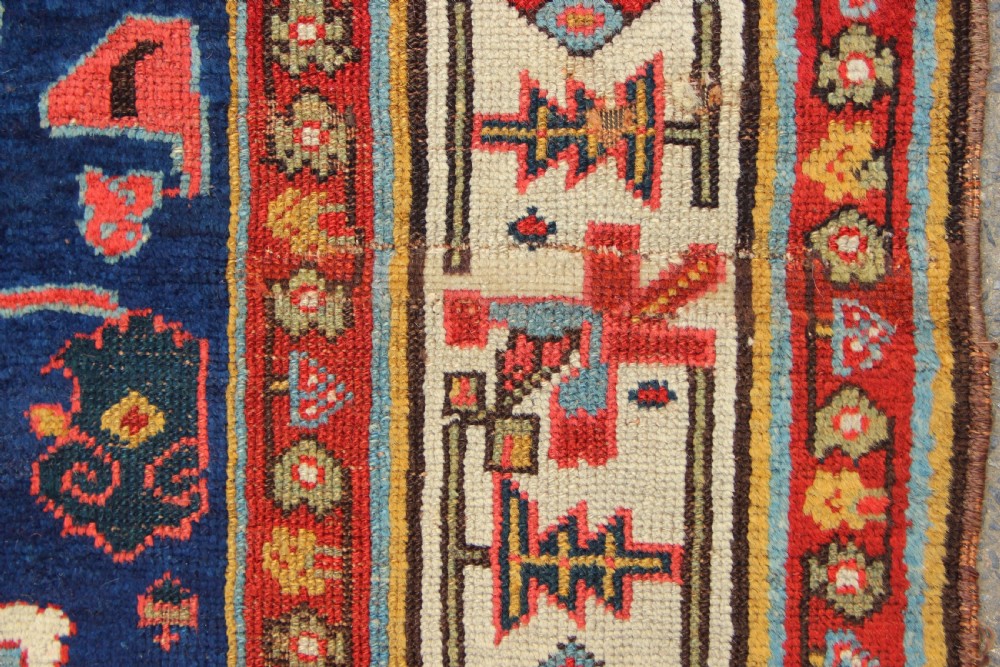 172 x 353cm Early Kurdish Gallery Carpet View XII