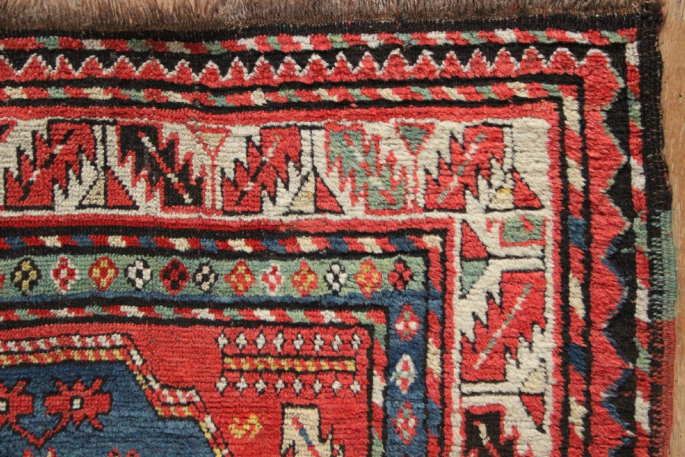 119 x 246cm Antique Cloudband Kazak, Caucasus View V
