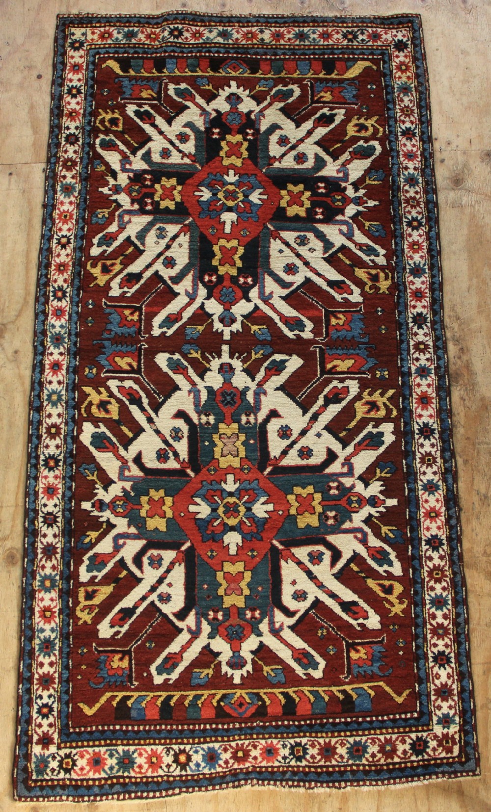 110 x 217cm Antique 'Eagle' Kazak