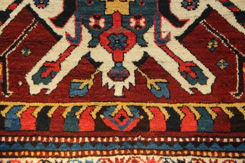 110 x 217cm Antique 'Eagle' Kazak View IV