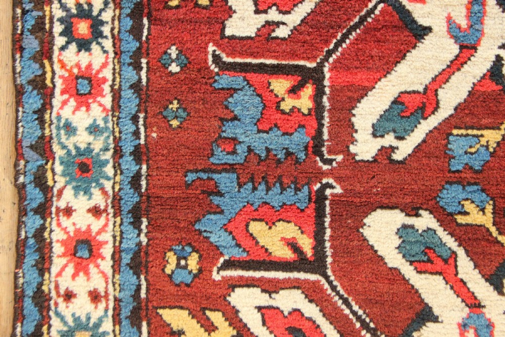 110 x 217cm Antique 'Eagle' Kazak View VII