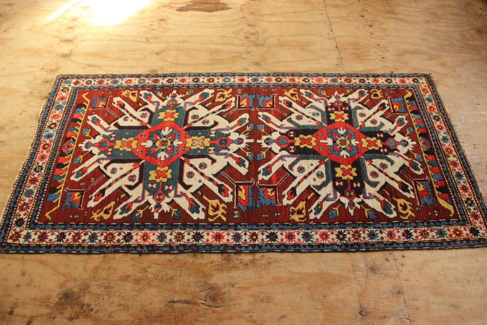 110 x 217cm Antique 'Eagle' Kazak View X