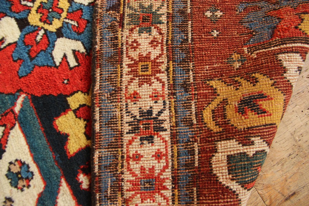 110 x 217cm Antique 'Eagle' Kazak View XIV