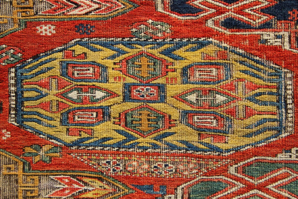 193 x 269cm 19th Century Caucasian Soumac View XIV