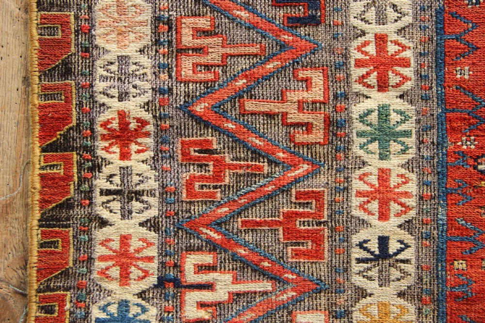 193 x 269cm 19th Century Caucasian Soumac View XV