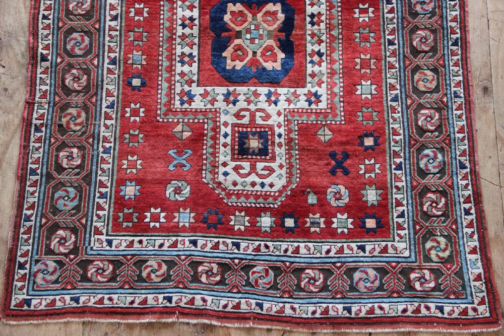 137 x 180cm Antique 'Sewan' Kazak, Caucasus View II