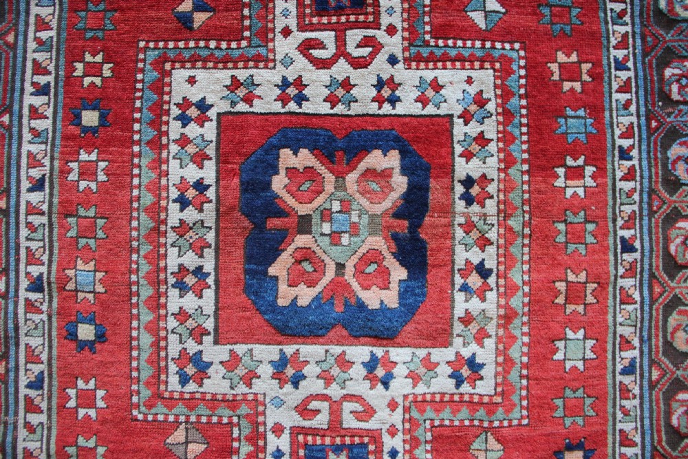 137 x 180cm Antique 'Sewan' Kazak, Caucasus View IV