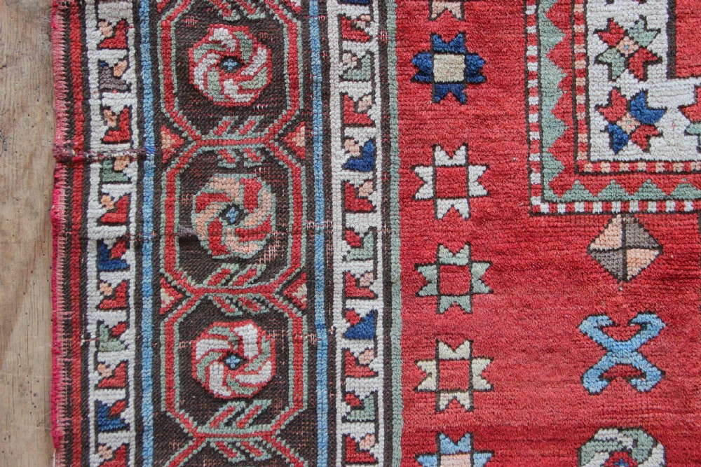137 x 180cm Antique 'Sewan' Kazak, Caucasus View VI