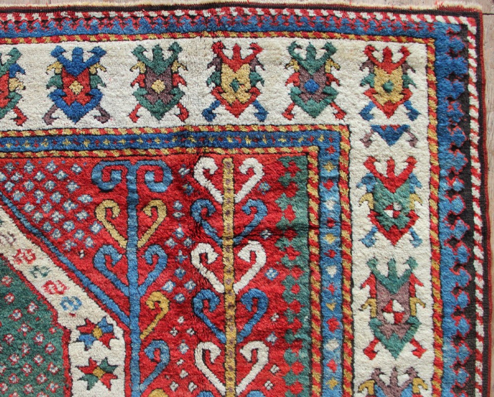 183 x 226cm Early 19th Century Sewan Kazak, The Caucasus View V