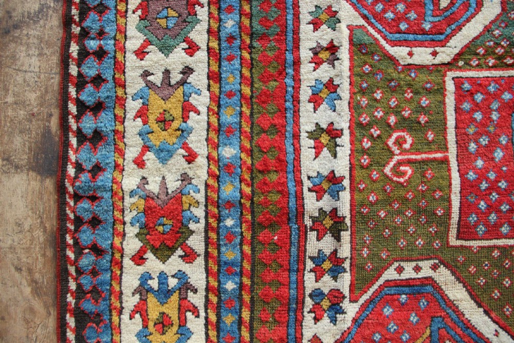 183 x 226cm Early 19th Century Sewan Kazak, The Caucasus View VII