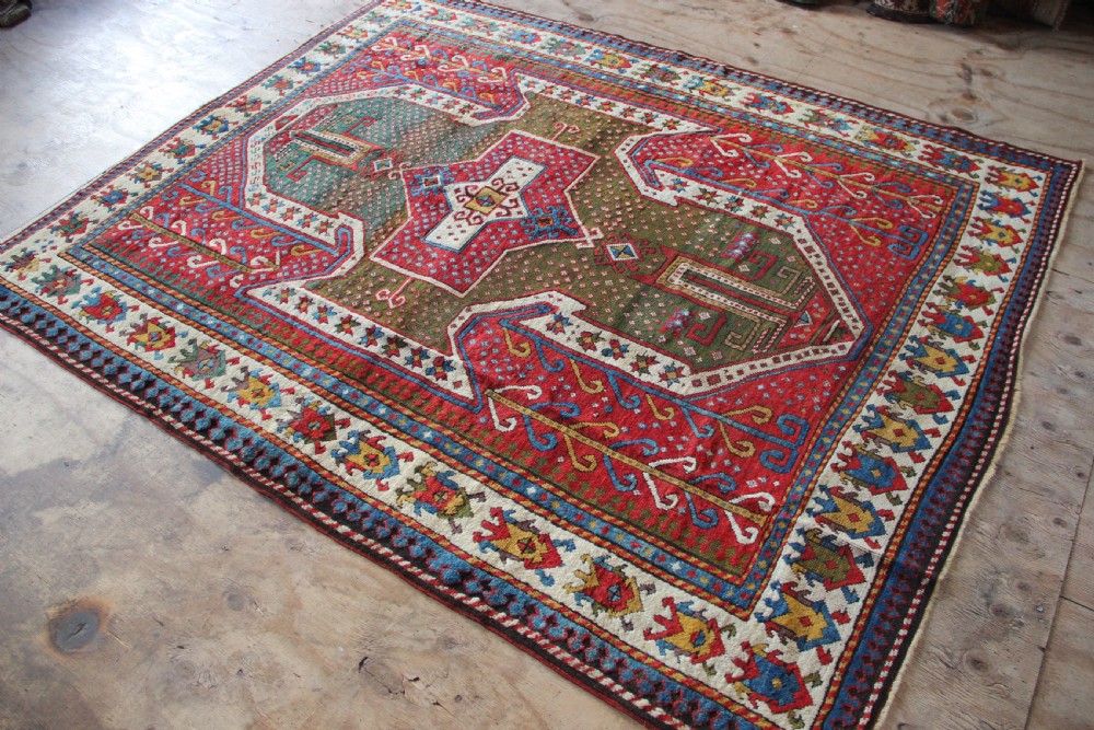 183 x 226cm Early 19th Century Sewan Kazak, The Caucasus View IX
