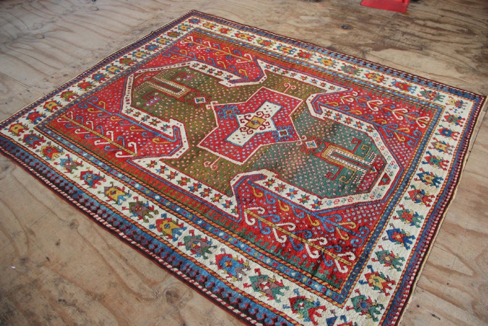 183 x 226cm Early 19th Century Sewan Kazak, The Caucasus View XII
