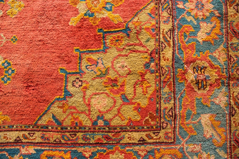 358 x 390cm Antique Oushak / Ushak Carpet View IV