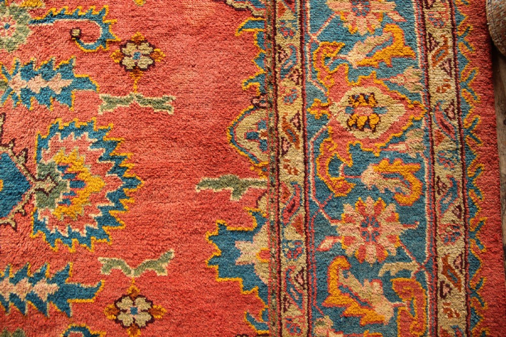 358 x 390cm Antique Oushak / Ushak Carpet View VI