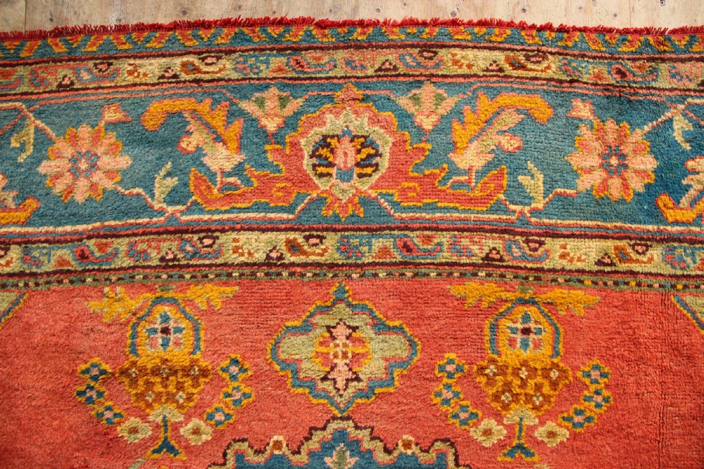 358 x 390cm Antique Oushak / Ushak Carpet View VII