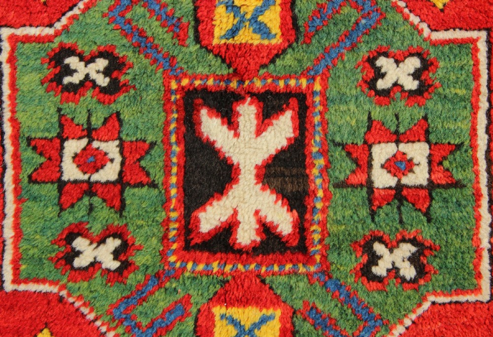 100 x 427cm Antique Kazak Runner View VII