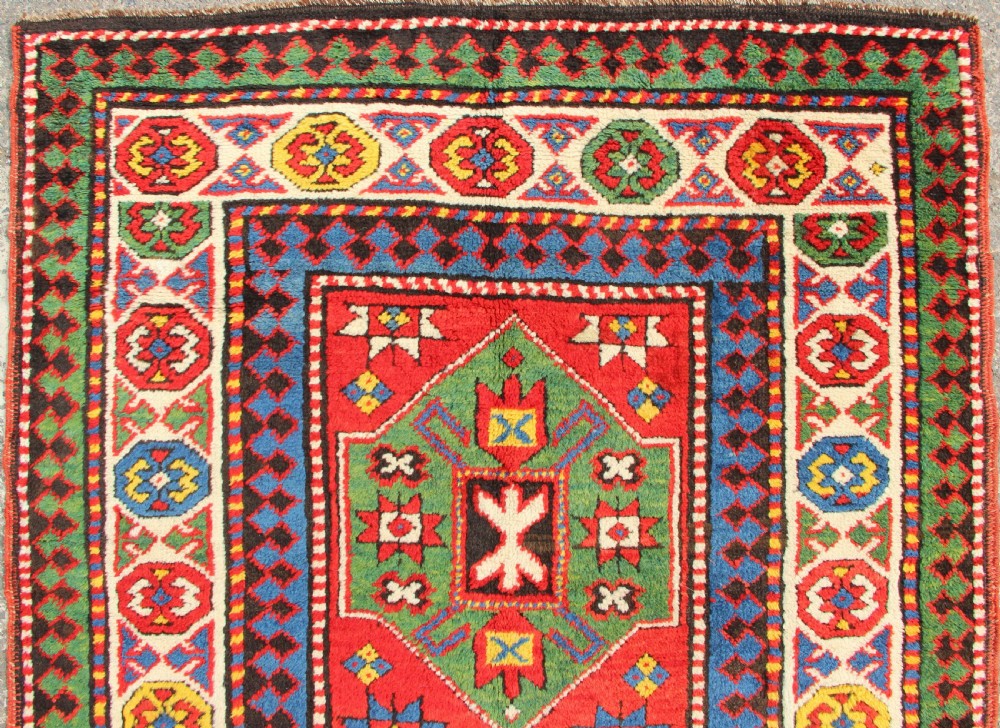 100 x 427cm Antique Kazak Runner View VIII