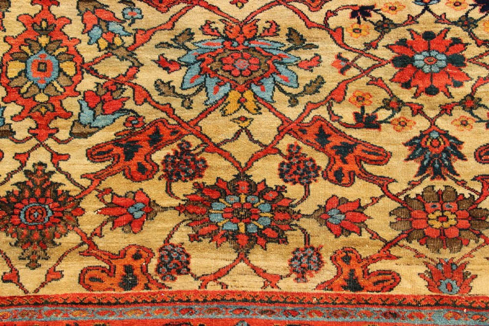 335 x 403cm Antique Fereghan Ziegler Carpet View IV