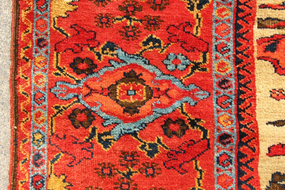 335 x 403cm Antique Fereghan Ziegler Carpet View IX