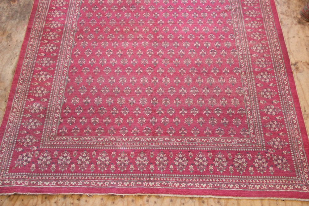 274 x 365cm Antique Amritsar Carpet, Northern India View II