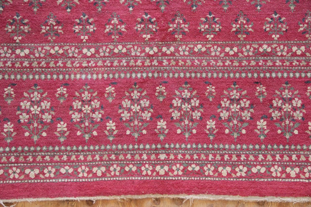 274 x 365cm Antique Amritsar Carpet, Northern India View III