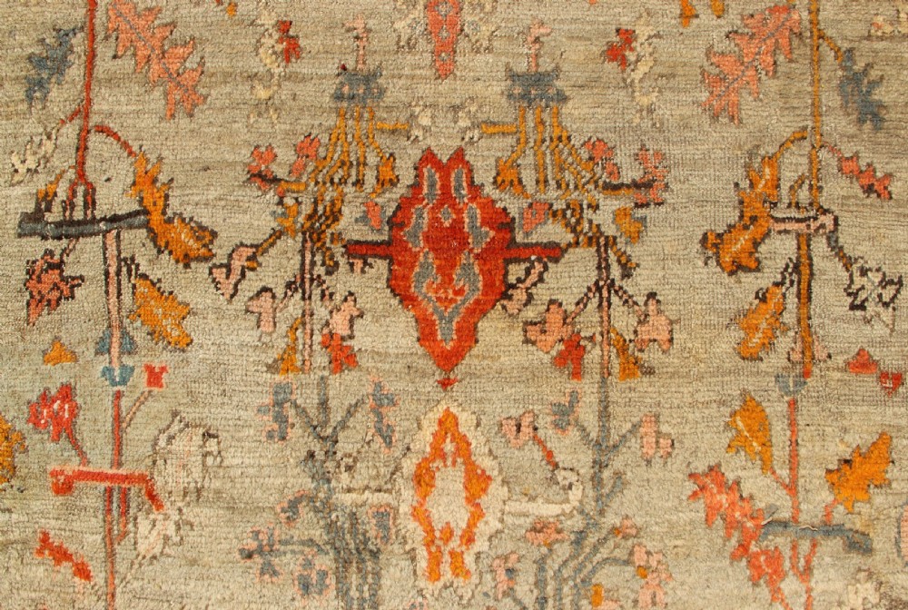 373 x 422cm Antique Oushak or Ushak Carpet View IX