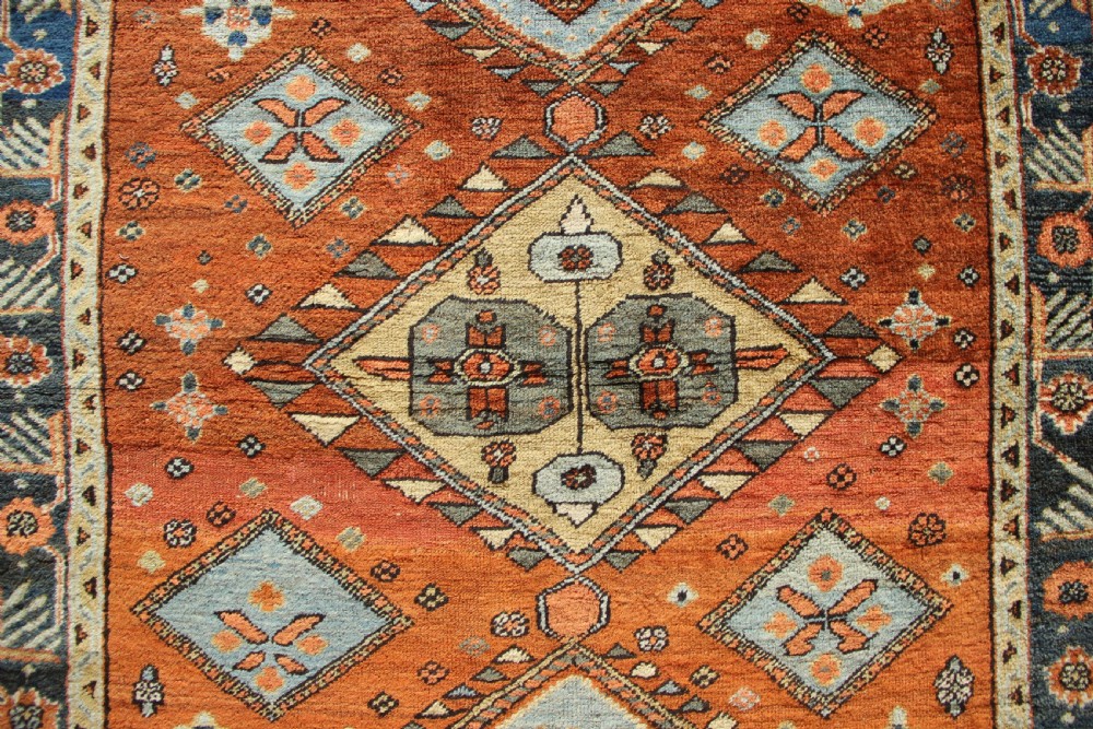 127 x 185cm Small Antique Heriz carpet View III