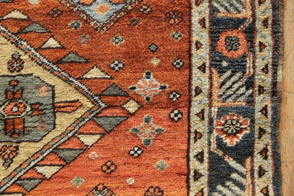 127 x 185cm Small Antique Heriz carpet View VI