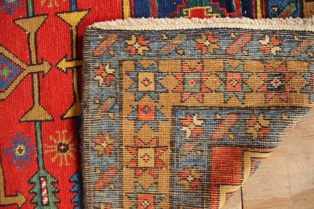 103 x 343cm Fine Antique Heriz Area Runner View II