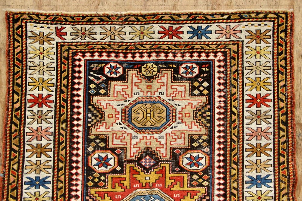 89 x 263cm Fine & Narrow Antique Caucasian Kuba Runner View IX