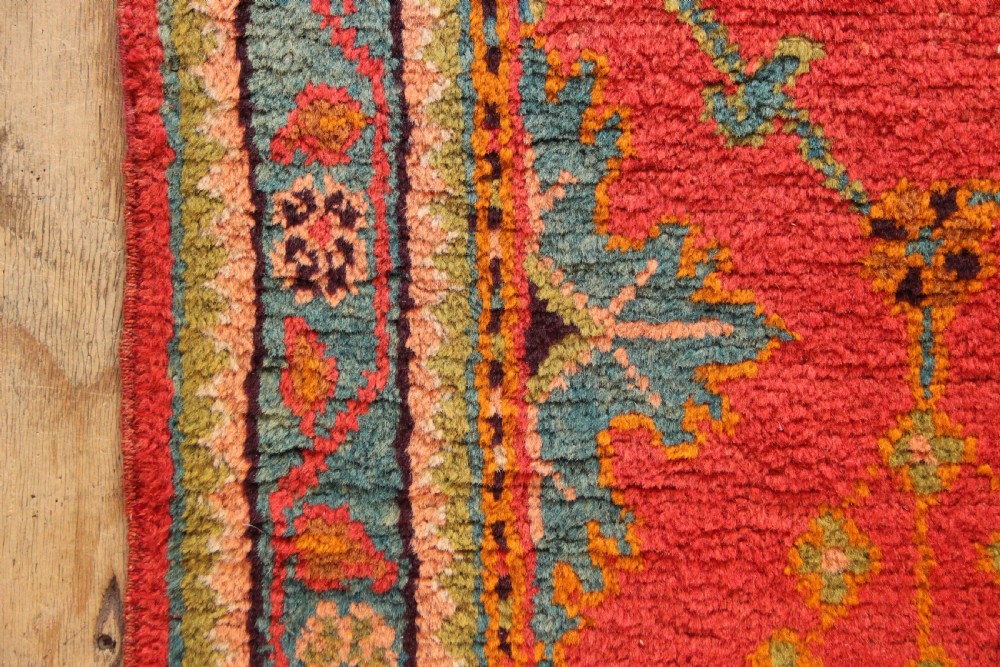 137 x 196cm Antique Oushak or Ushak Rug View V