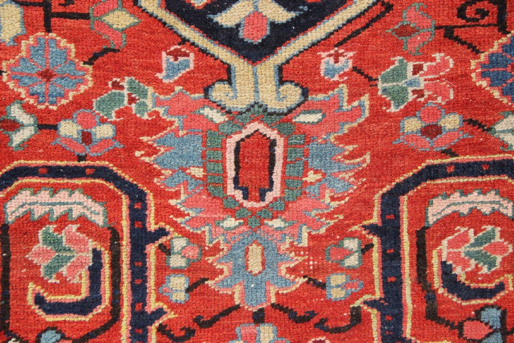 282 x 379cm Antique Heriz Carpet View VI